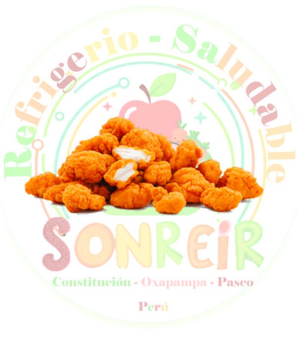 Trocitos de pollo frito con especies